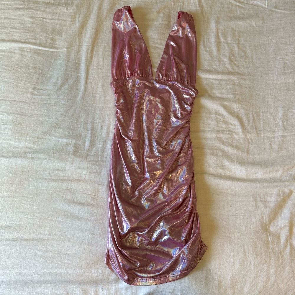 Superdown Kerrie Deep V Dress
